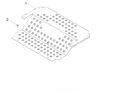 Part Location Diagram of 603-05347A Cub Cadet Lo-Profile Floorboard